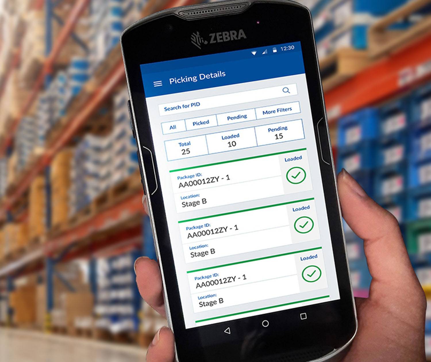 Custom Warehouse Management System Mobile App